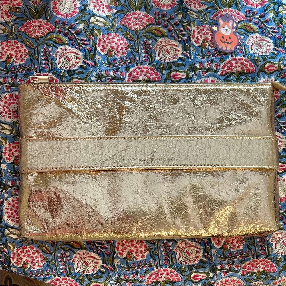 Gold Clutch Bag